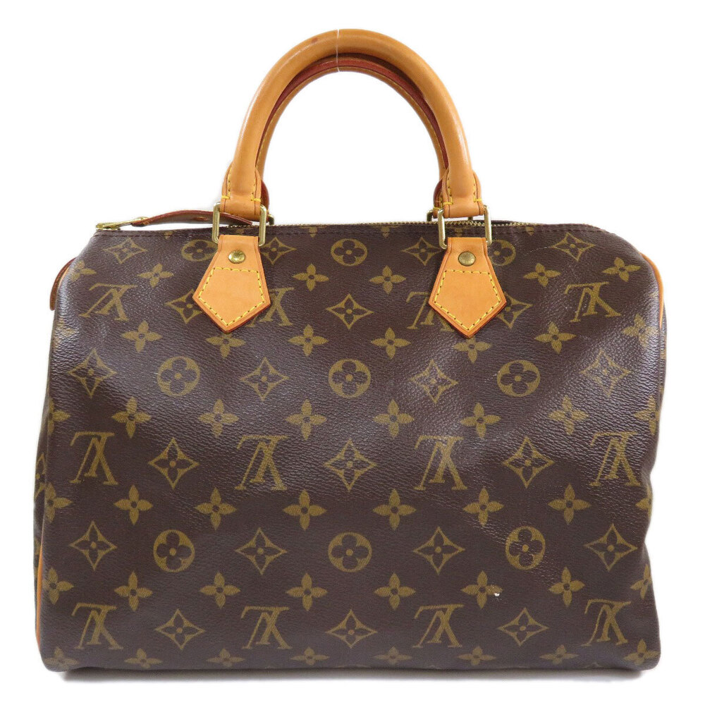 Louis Vuitton Canvas Speedy Bag Boston Monogram Brown